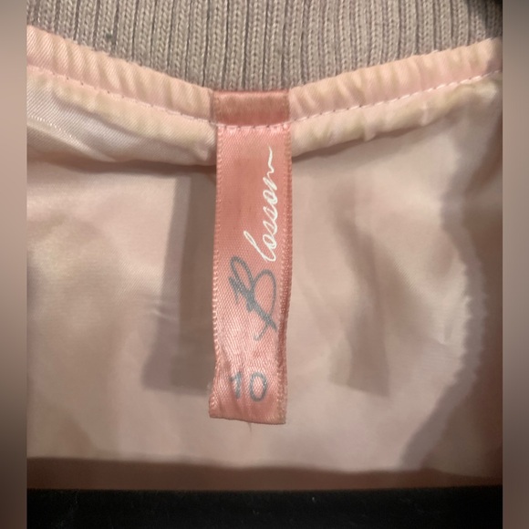 Blossom pink bomber jacket - Picture 2 of 4
